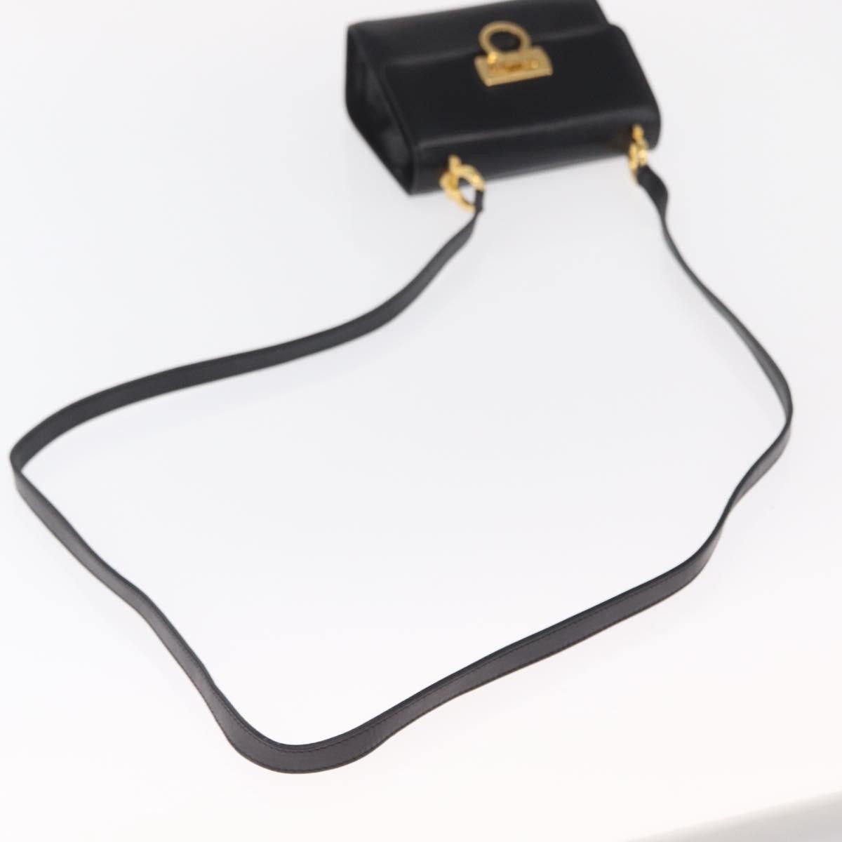 Salvatore Ferragamo Salvatore Ferragamo Gancini Shoulder Bag Leather Size ONE SIZE - 7 Thumbnail