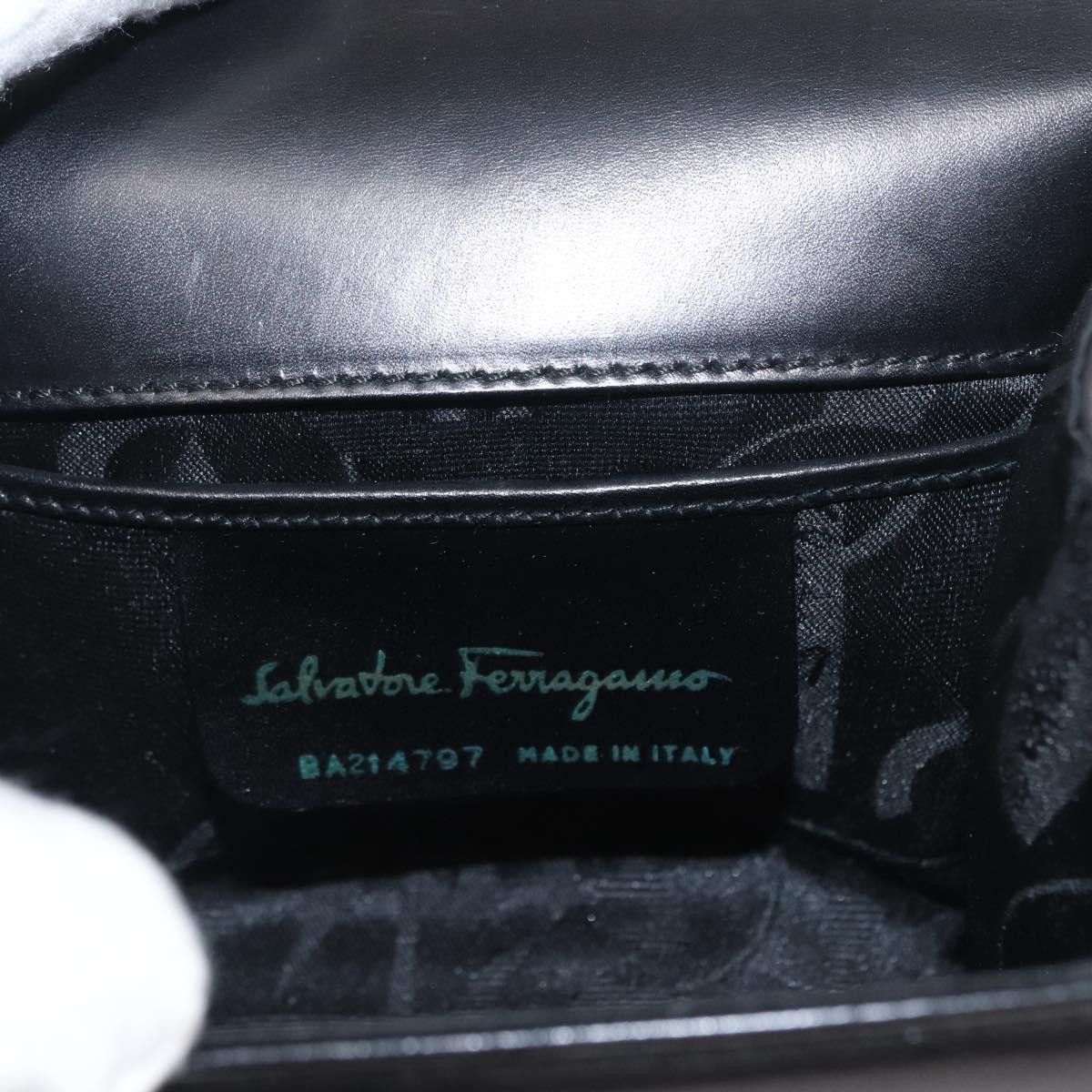 Salvatore Ferragamo Salvatore Ferragamo Gancini Shoulder Bag Leather Size ONE SIZE - 6 Thumbnail