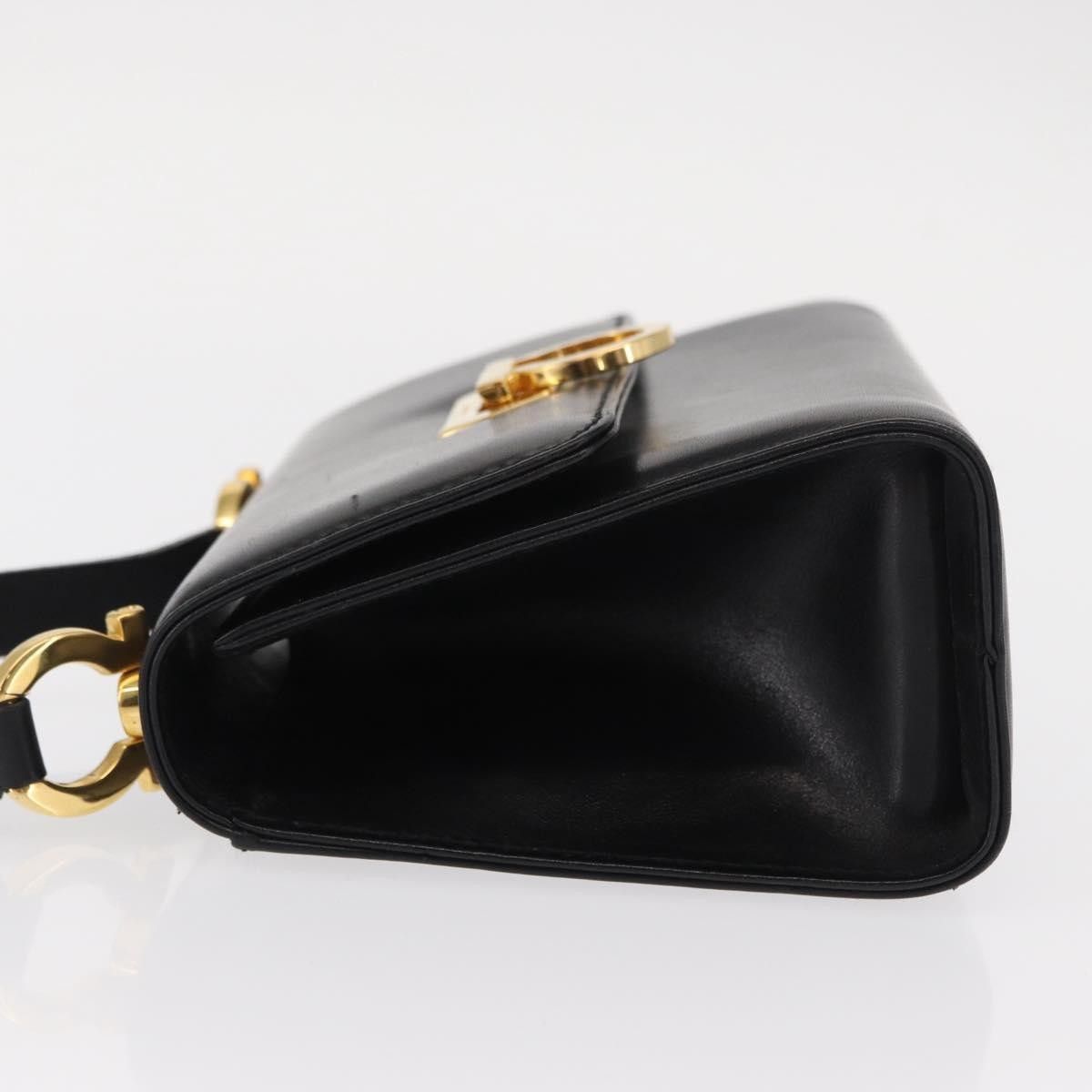 Salvatore Ferragamo Salvatore Ferragamo Gancini Shoulder Bag Leather Size ONE SIZE - 4 Thumbnail