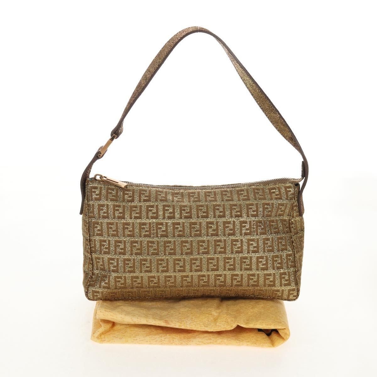 Fendi Fendi Pochette Shoulder Bag Zucchino Canvas Size ONE SIZE - 13 Thumbnail