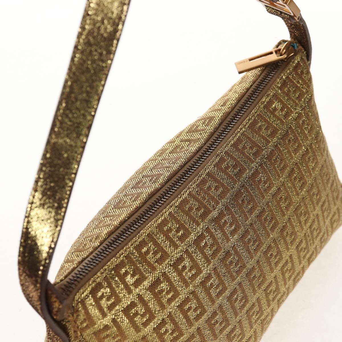 Fendi Fendi Pochette Shoulder Bag Zucchino Canvas Size ONE SIZE - 16 Thumbnail