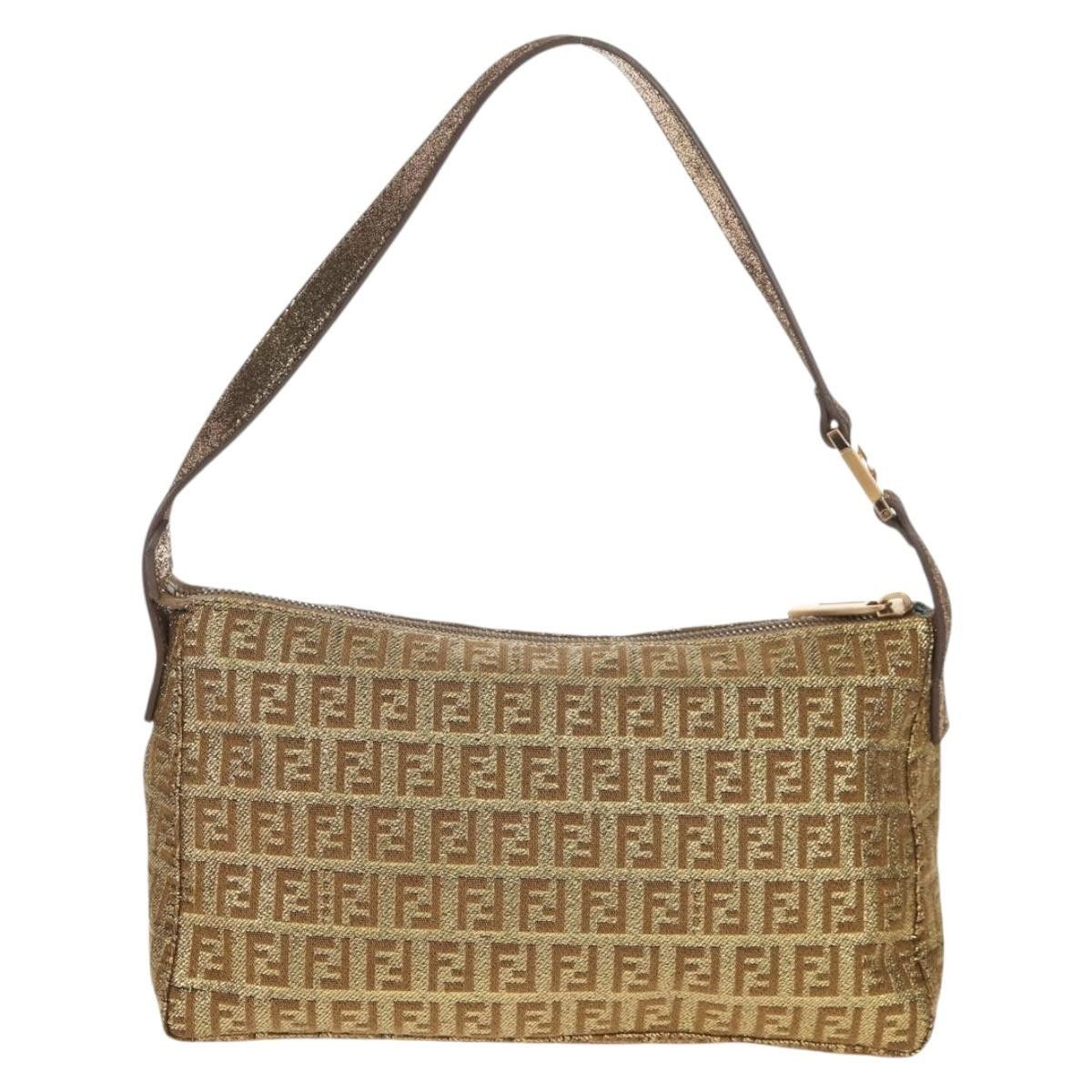 Fendi Fendi Pochette Shoulder Bag Zucchino Canvas Size ONE SIZE - 2 Thumbnail