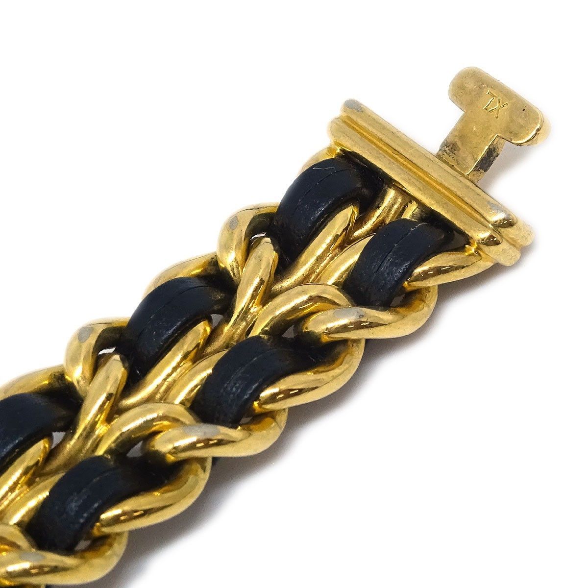 Chanel Premiere Rock Quartz Watch Plated Metal and Leather