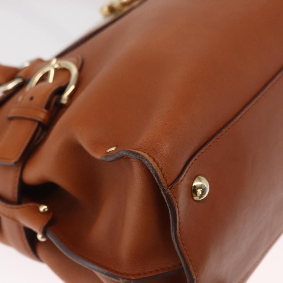 Salvatore Ferragamo Salvatore Ferragamo Virna Satchel Leather Size ONE SIZE - 9 Thumbnail