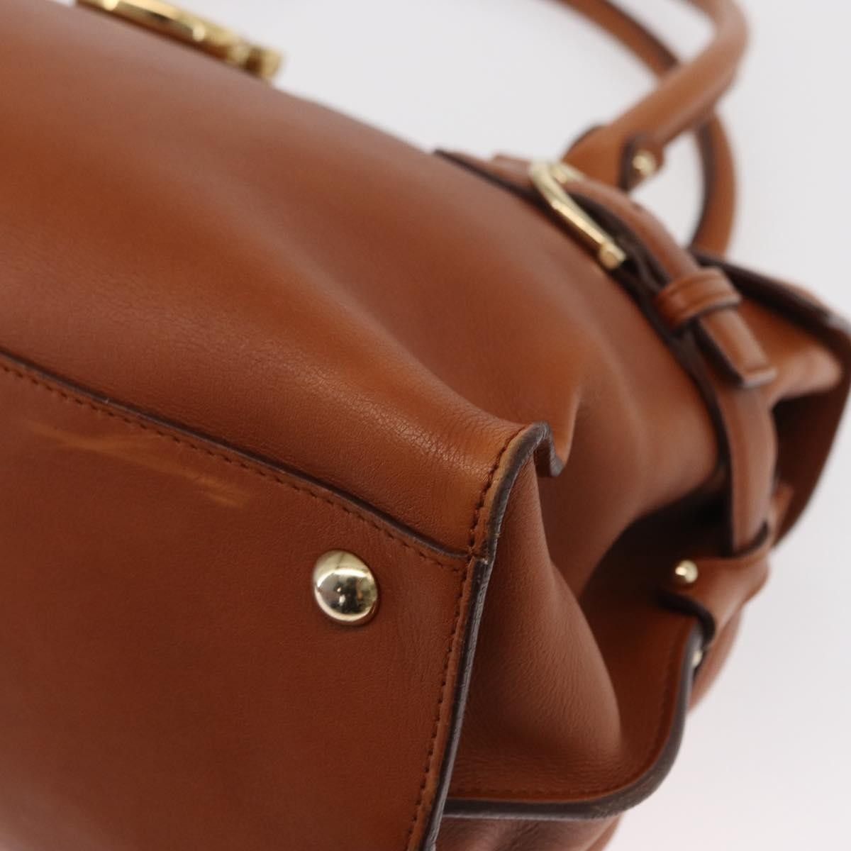 Salvatore Ferragamo Salvatore Ferragamo Virna Satchel Leather Size ONE SIZE - 8 Thumbnail
