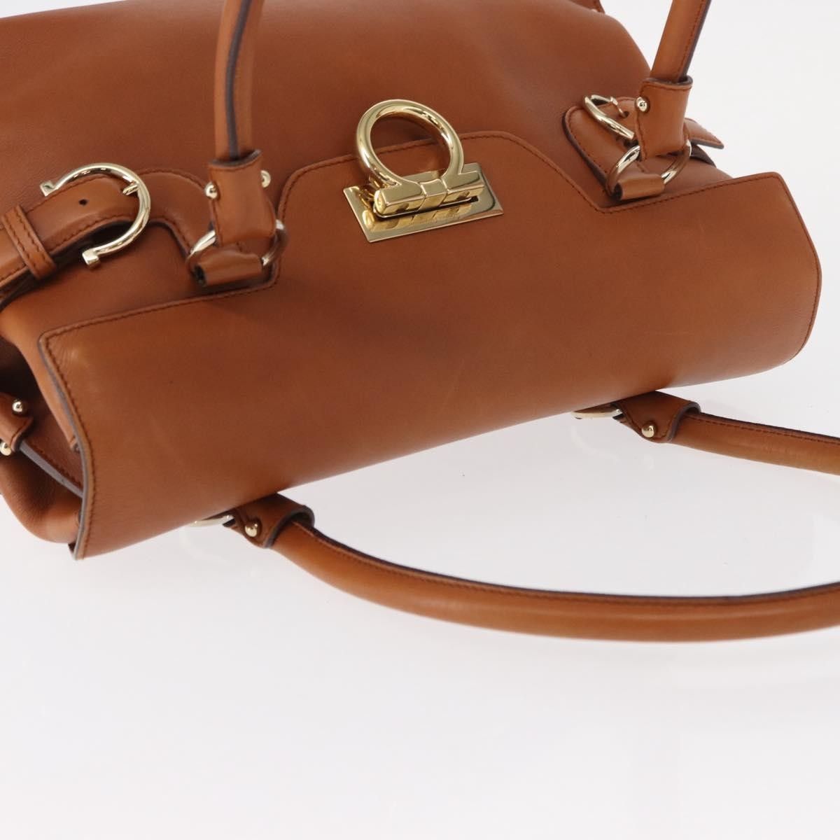 Salvatore Ferragamo Salvatore Ferragamo Virna Satchel Leather Size ONE SIZE - 15 Thumbnail