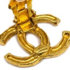 Chanel Chanel CC Clip-On Earrings Metal Size ONE SIZE - 4 Thumbnail
