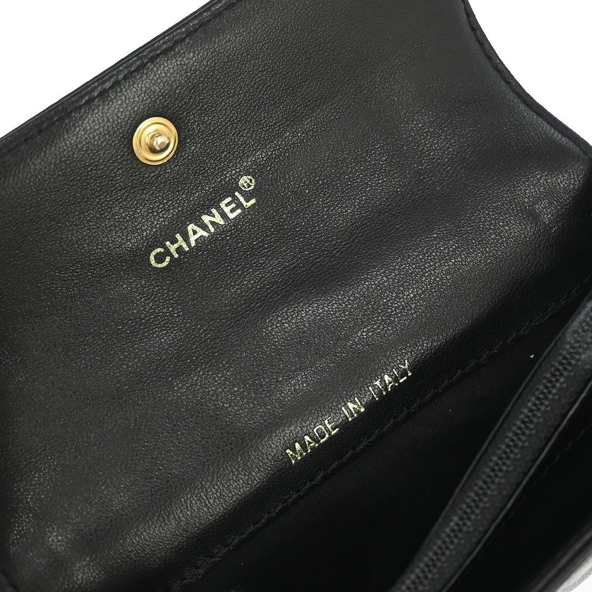 Chanel Chanel Chocolate Bar Wallet Lambskin Size ONE SIZE - 3 Thumbnail