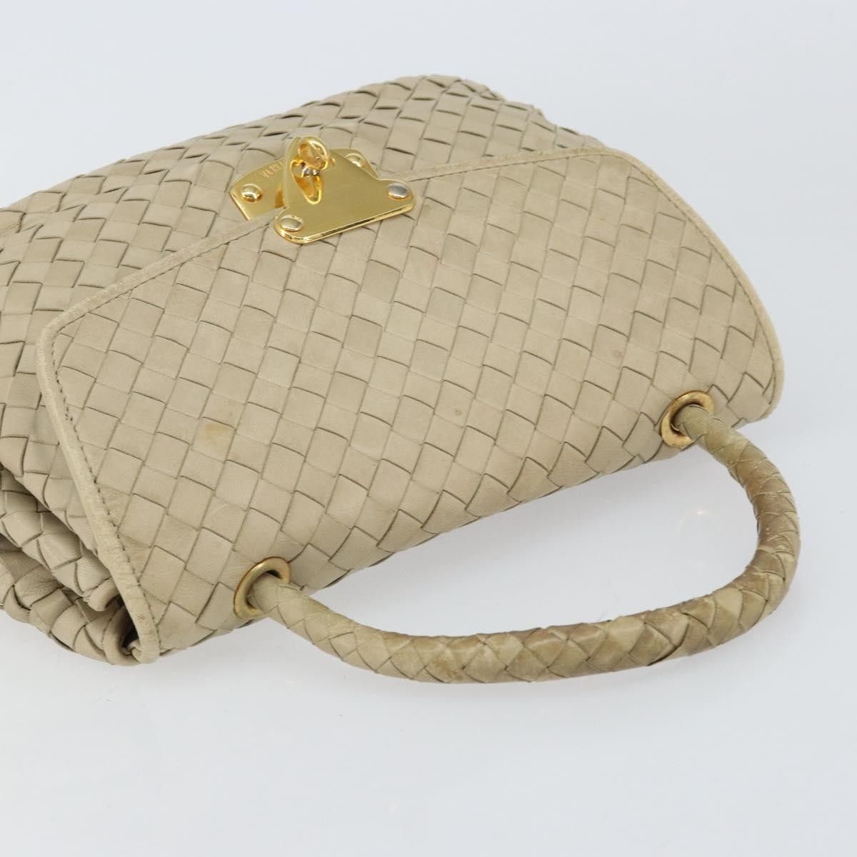 Bottega Veneta Bottega Veneta Intrecciato Handbag Leather Size ONE SIZE - 8 Thumbnail