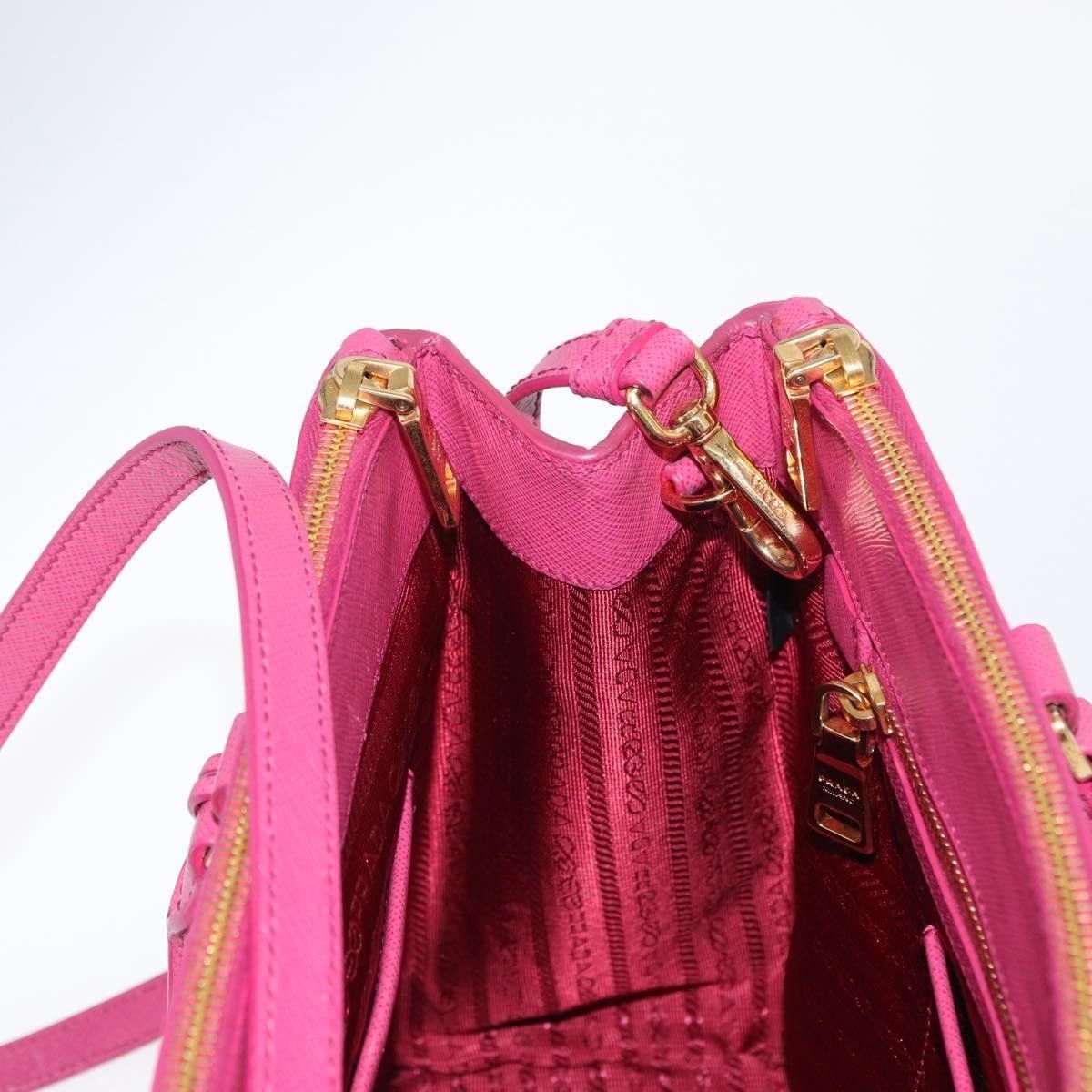 Prada Prada Double Zip Lux Tote Saffiano Leather Size ONE SIZE - 23 Thumbnail