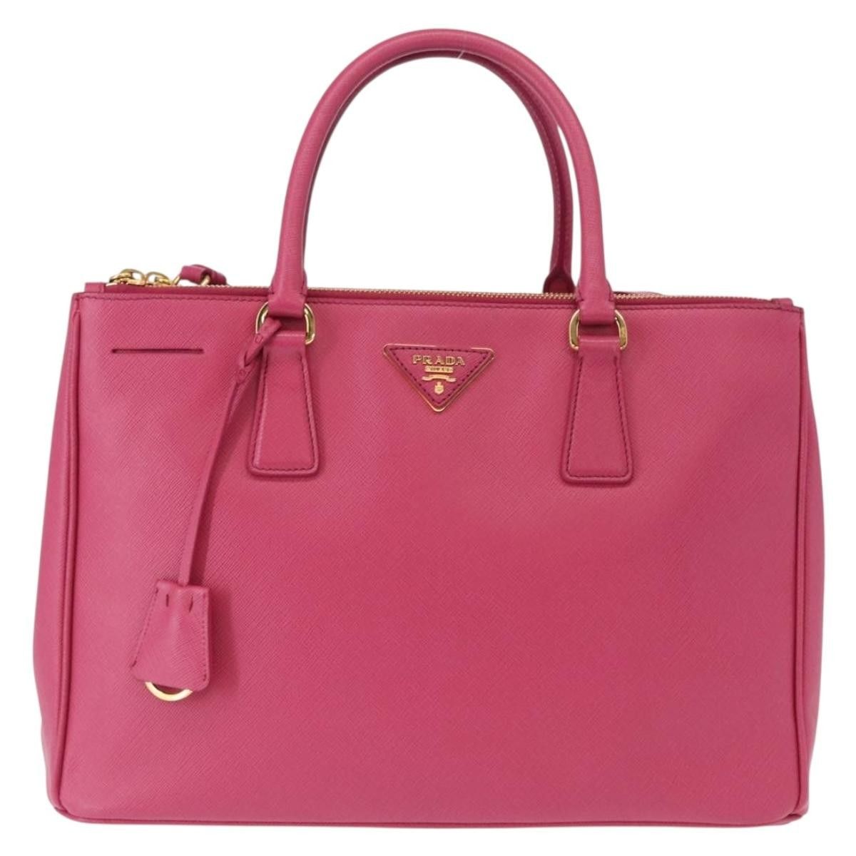 Prada Prada Double Zip Lux Tote Saffiano Leather Size ONE SIZE - 19 Thumbnail