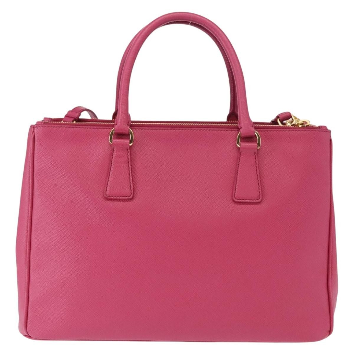 Prada Prada Double Zip Lux Tote Saffiano Leather Size ONE SIZE - 2 Thumbnail