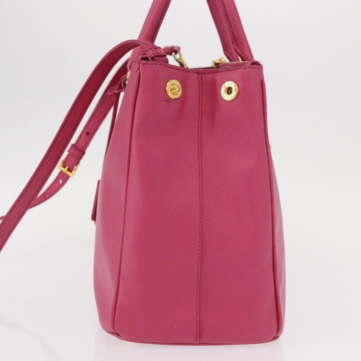 Prada Prada Double Zip Lux Tote Saffiano Leather Size ONE SIZE - 3 Thumbnail