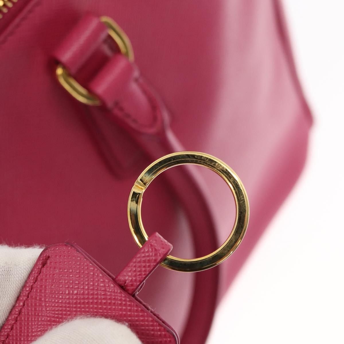 Prada Prada Double Zip Lux Tote Saffiano Leather Size ONE SIZE - 14 Thumbnail