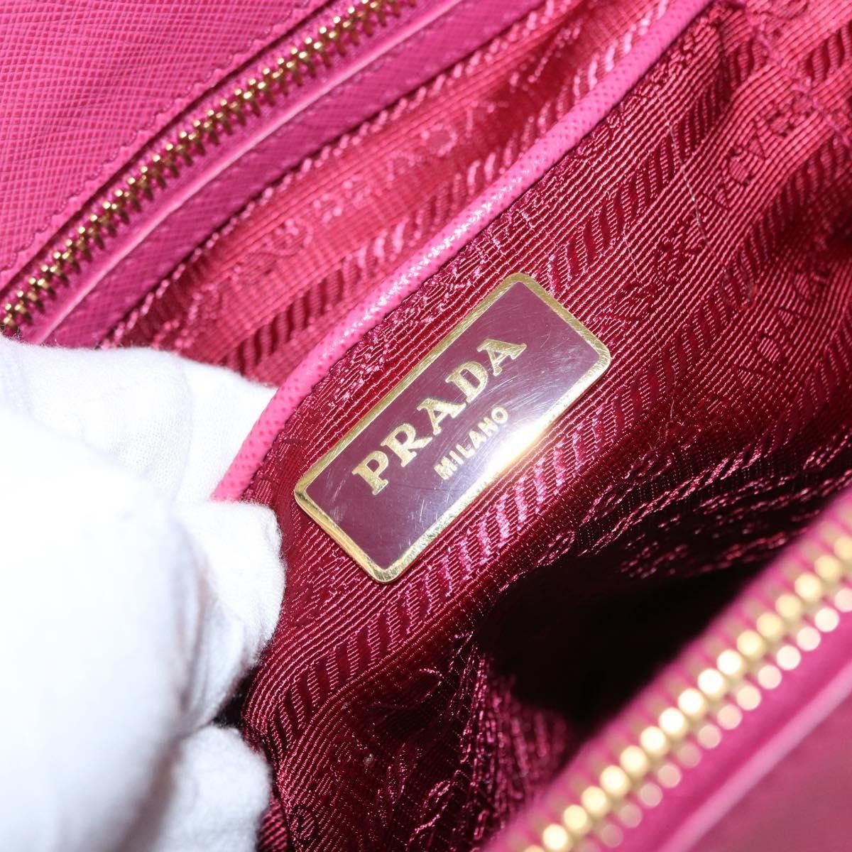 Prada Prada Double Zip Lux Tote Saffiano Leather Size ONE SIZE - 6 Thumbnail