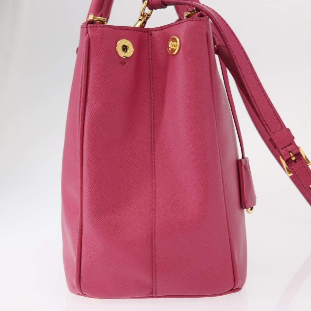 Prada Prada Double Zip Lux Tote Saffiano Leather Size ONE SIZE - 4 Thumbnail
