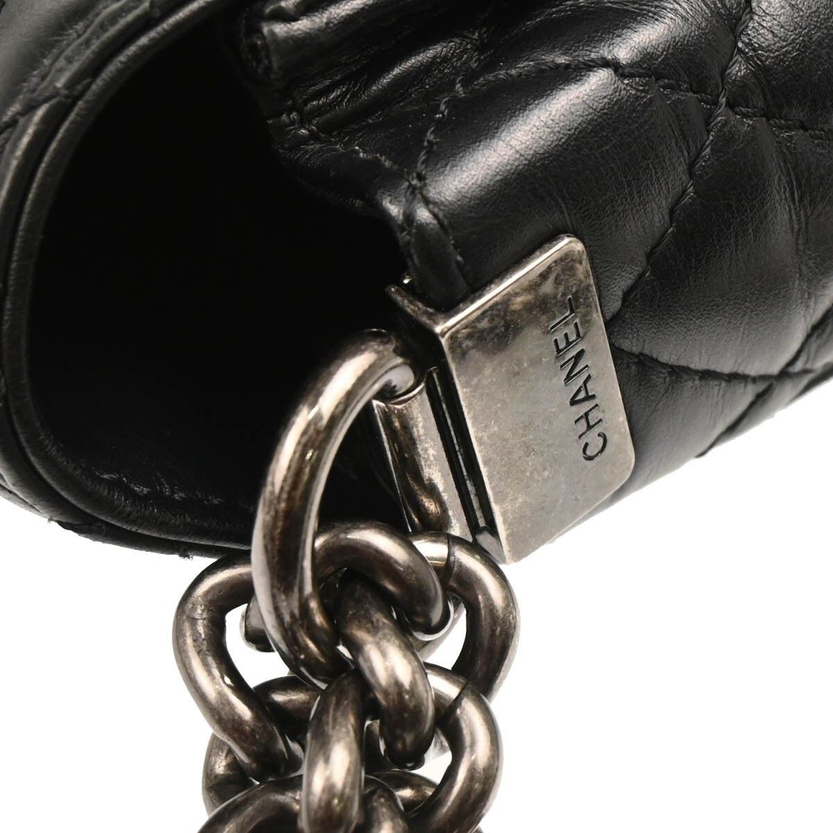 Chanel Chanel Boy Flap Bag Enchained Lambskin Size ONE SIZE - 7 Thumbnail