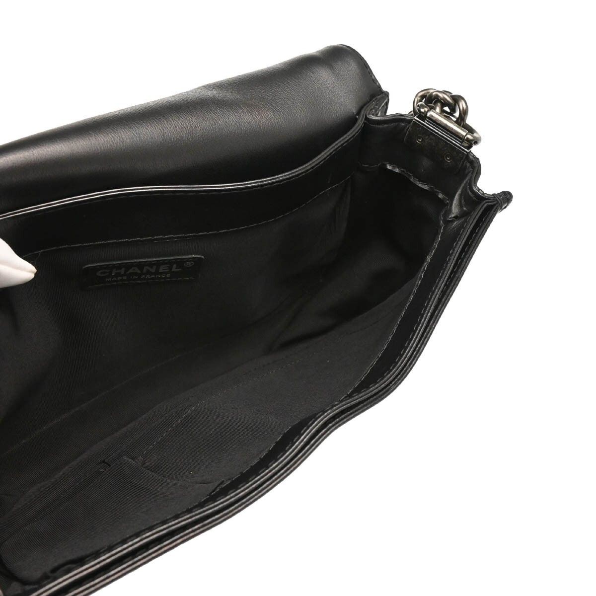 Chanel Chanel Boy Flap Bag Enchained Lambskin Size ONE SIZE - 9 Thumbnail