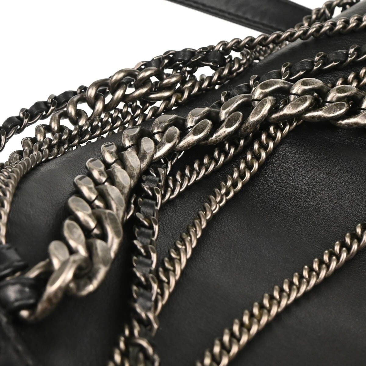 Chanel Chanel Boy Flap Bag Enchained Lambskin Size ONE SIZE - 6 Thumbnail