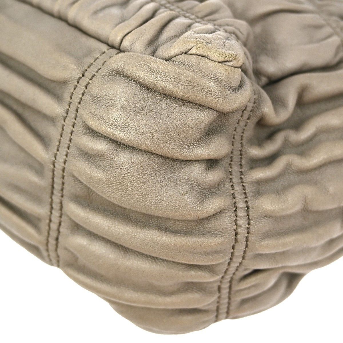 Prada Prada Gaufre Chain Flap Shoulder Bag Nappa Leather Size ONE SIZE - 6 Thumbnail
