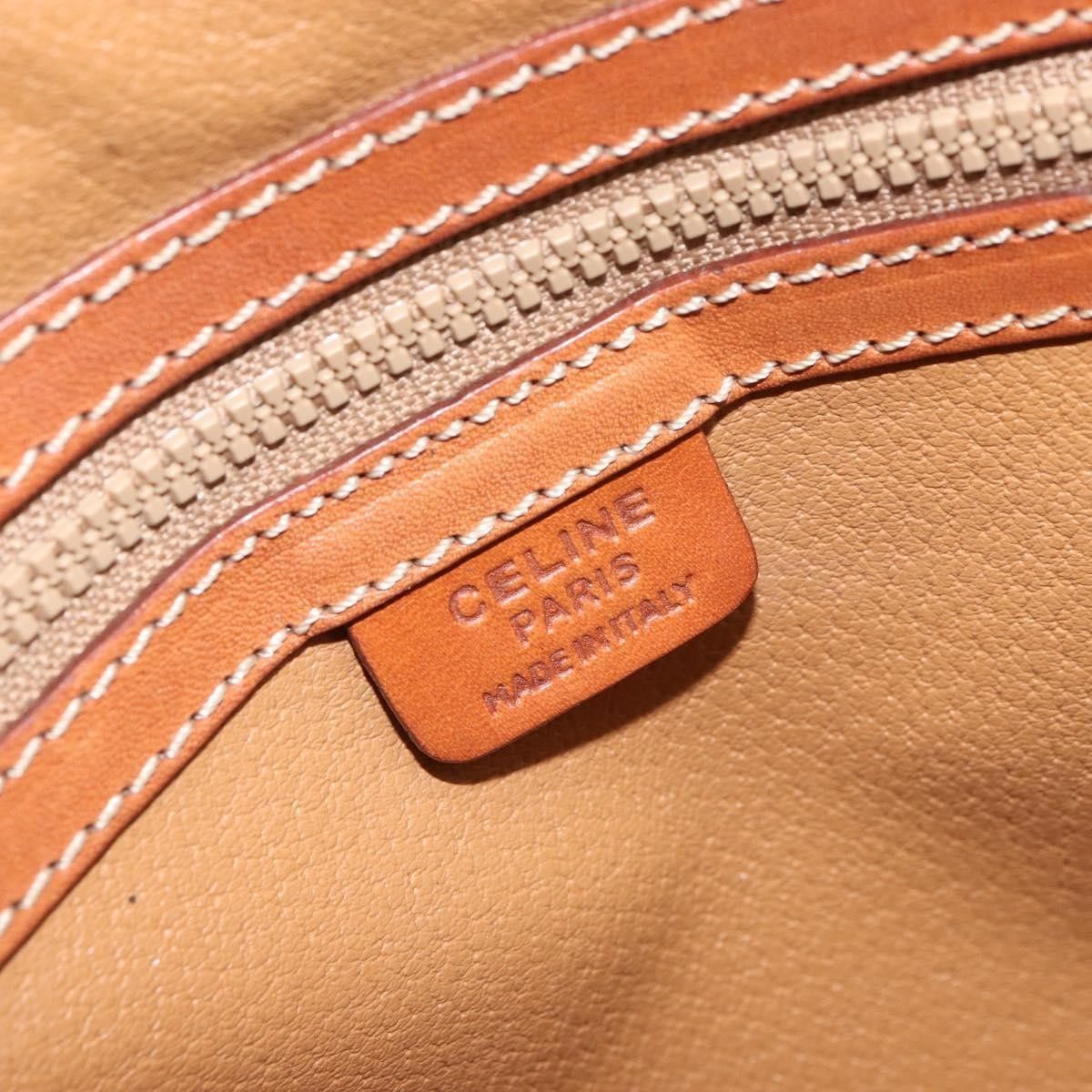 Celine Celine Vintage Macadam Handbag Canvas and Leather Size ONE SIZE - 6 Thumbnail