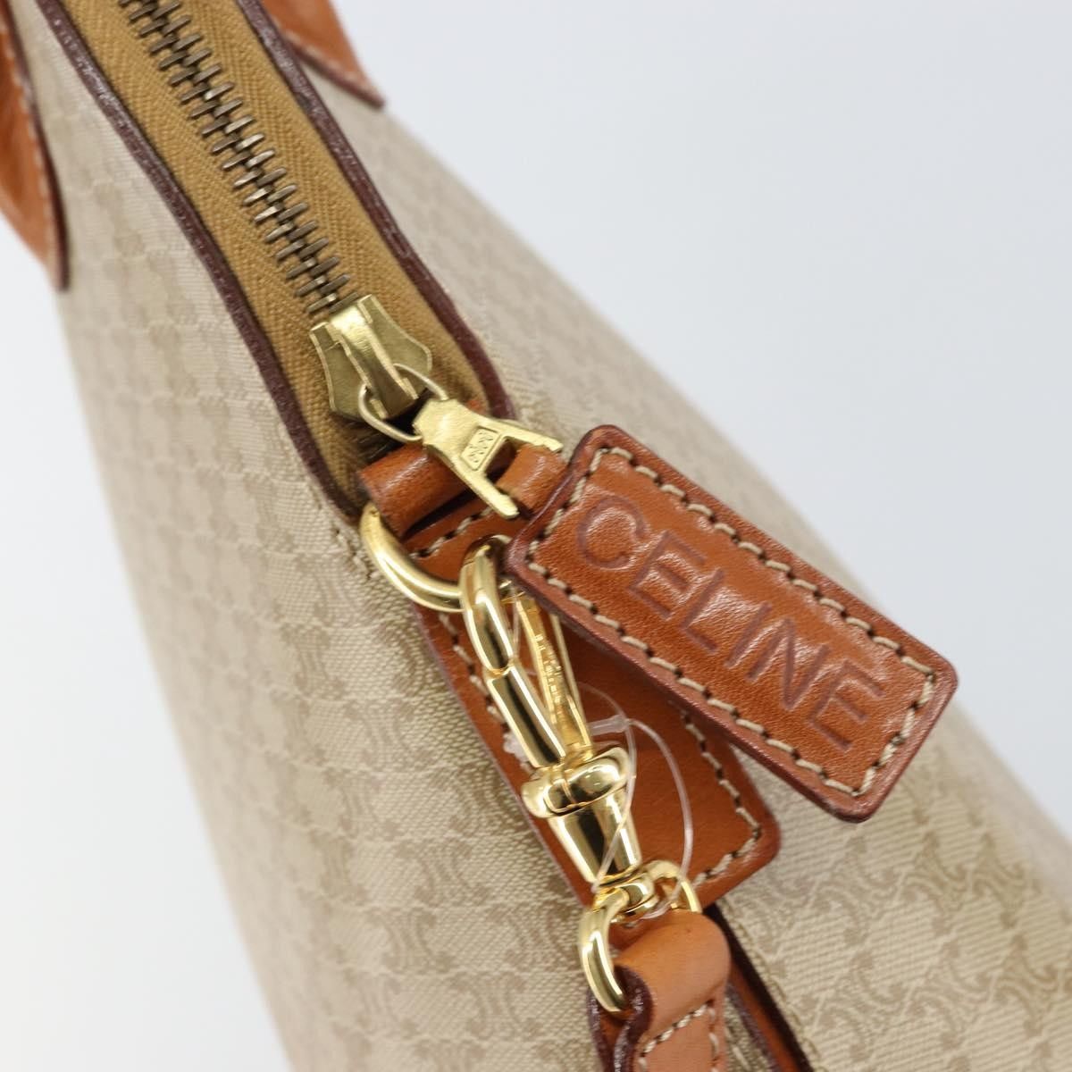 Celine Celine Vintage Macadam Handbag Canvas and Leather Size ONE SIZE - 13 Thumbnail