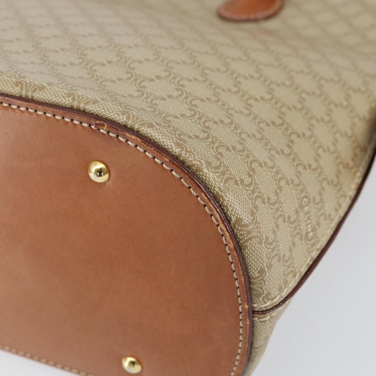 Celine Celine Vintage Macadam Handbag Canvas and Leather Size ONE SIZE - 10 Thumbnail