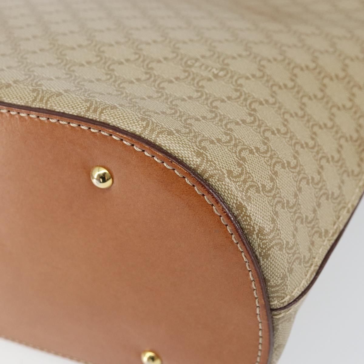 Celine Celine Vintage Macadam Handbag Canvas and Leather Size ONE SIZE - 12 Thumbnail