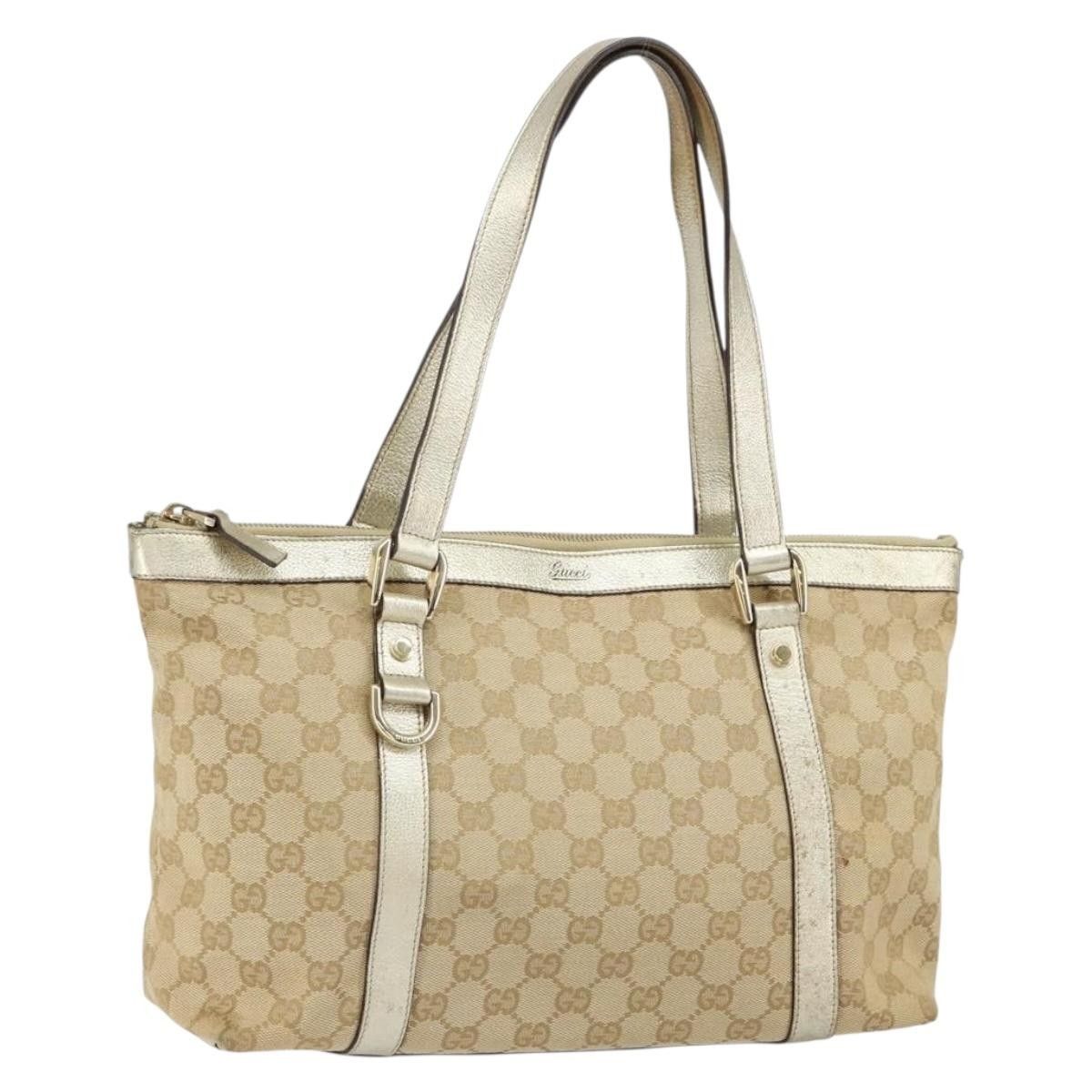 Gucci Gucci Abbey Tote GG Canvas Size ONE SIZE - 16 Thumbnail