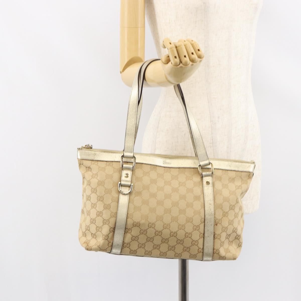 Gucci Gucci Abbey Tote GG Canvas Size ONE SIZE - 15 Thumbnail