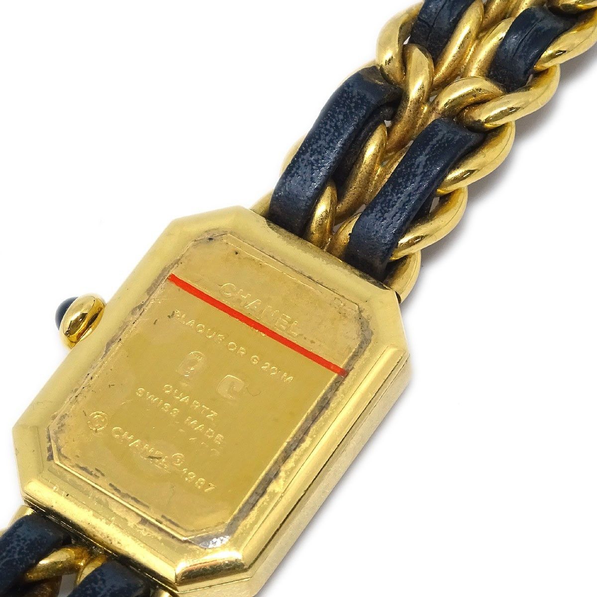 Chanel Chanel Premiere Rock Quartz Watch Plated Metal and Leather Size ONE SIZE - 3 Thumbnail