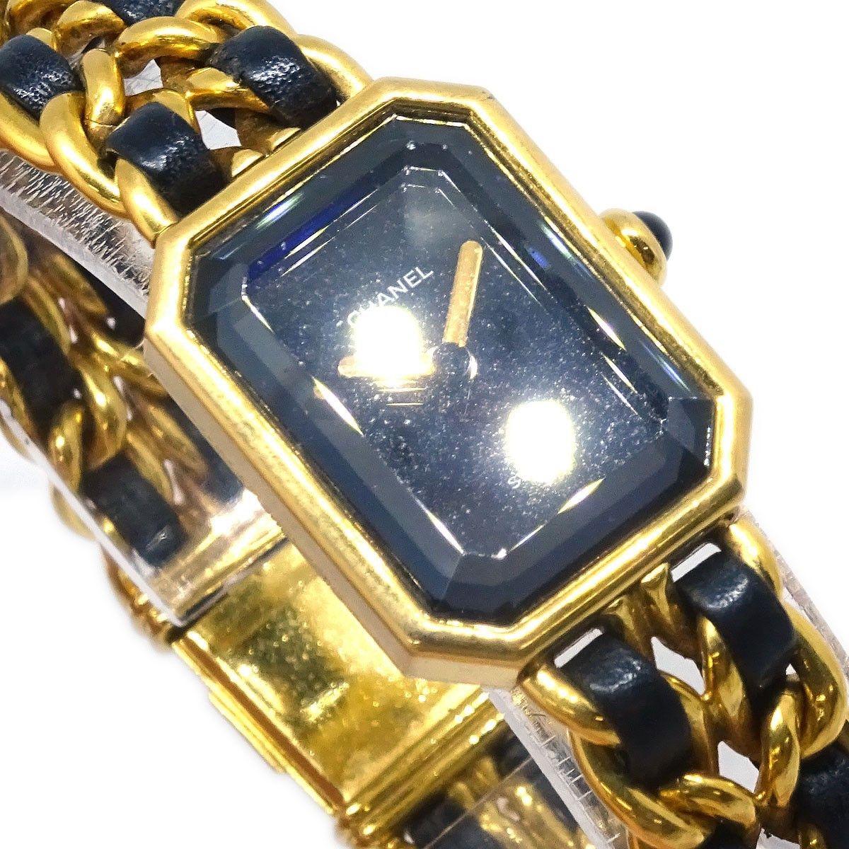 Chanel Chanel Premiere Rock Quartz Watch Plated Metal and Leather Size ONE SIZE - 2 Thumbnail