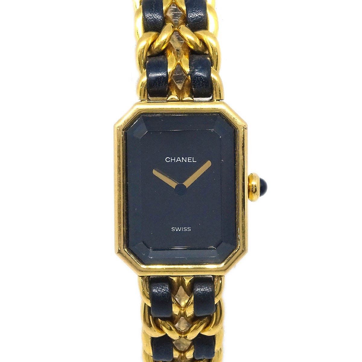 Chanel Chanel Premiere Rock Quartz Watch Plated Metal and Leather Size ONE SIZE - 4 Thumbnail