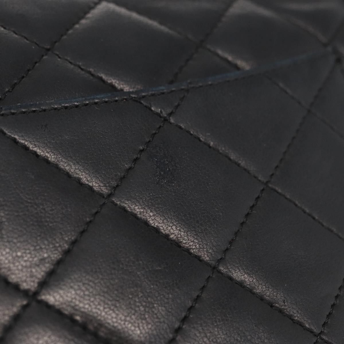 Chanel Chanel Vintage Two Tone CC Flap Bag Quilted Lambskin Size ONE SIZE - 18 Thumbnail