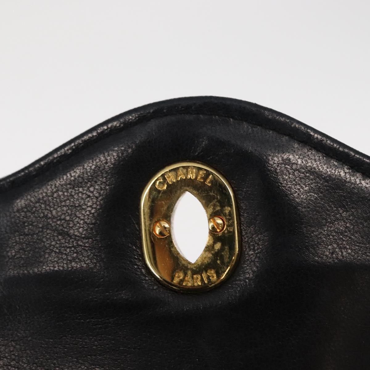 Chanel Chanel Vintage Two Tone CC Flap Bag Quilted Lambskin Size ONE SIZE - 21 Thumbnail