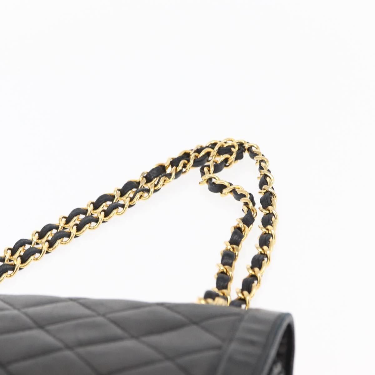 Chanel Chanel Vintage Two Tone CC Flap Bag Quilted Lambskin Size ONE SIZE - 16 Thumbnail