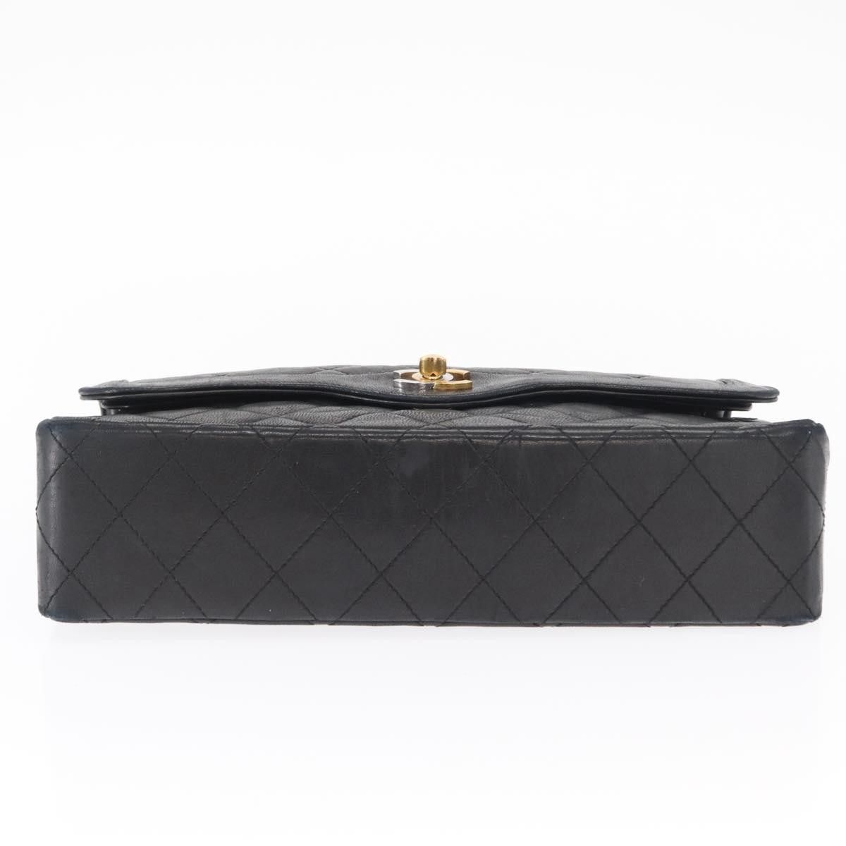Chanel Chanel Vintage Two Tone CC Flap Bag Quilted Lambskin Size ONE SIZE - 17 Thumbnail
