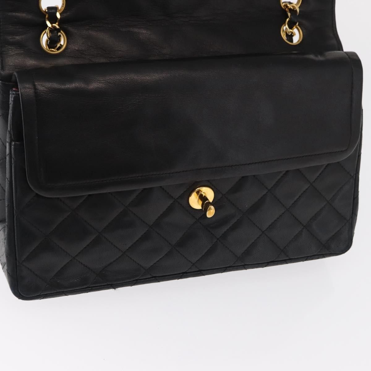 Chanel Chanel Vintage Two Tone CC Flap Bag Quilted Lambskin Size ONE SIZE - 20 Thumbnail