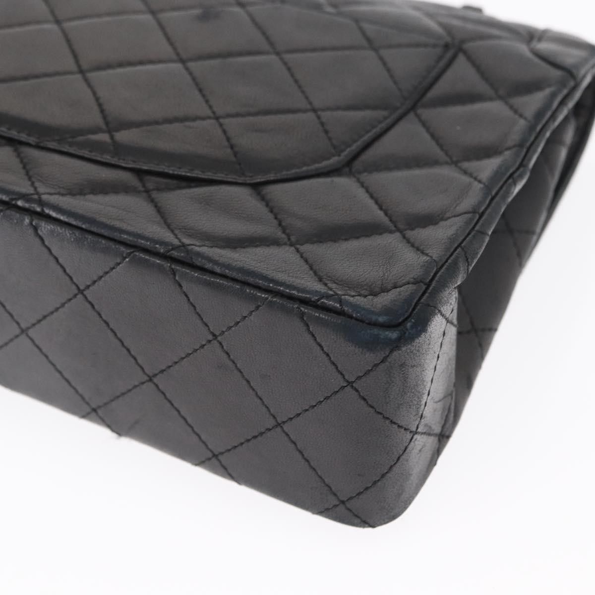Chanel Chanel Vintage Two Tone CC Flap Bag Quilted Lambskin Size ONE SIZE - 10 Thumbnail