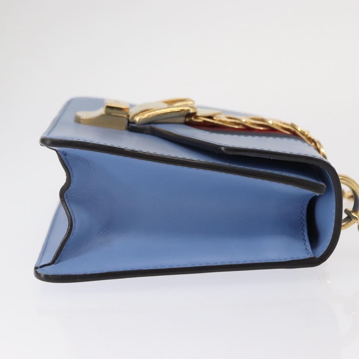 Gucci Gucci Sylvie Chain Shoulder Bag Leather Size ONE SIZE - 3 Thumbnail