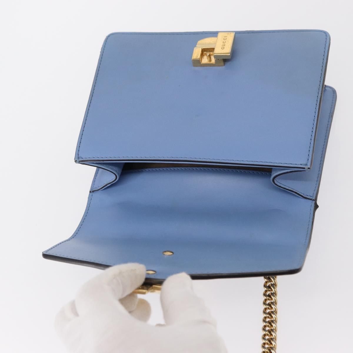 Gucci Gucci Sylvie Chain Shoulder Bag Leather Size ONE SIZE - 13 Thumbnail