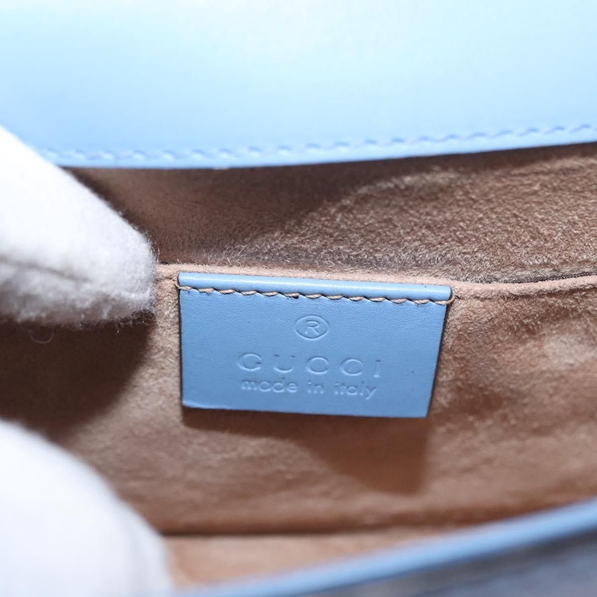 Gucci Gucci Sylvie Chain Shoulder Bag Leather Size ONE SIZE - 6 Thumbnail