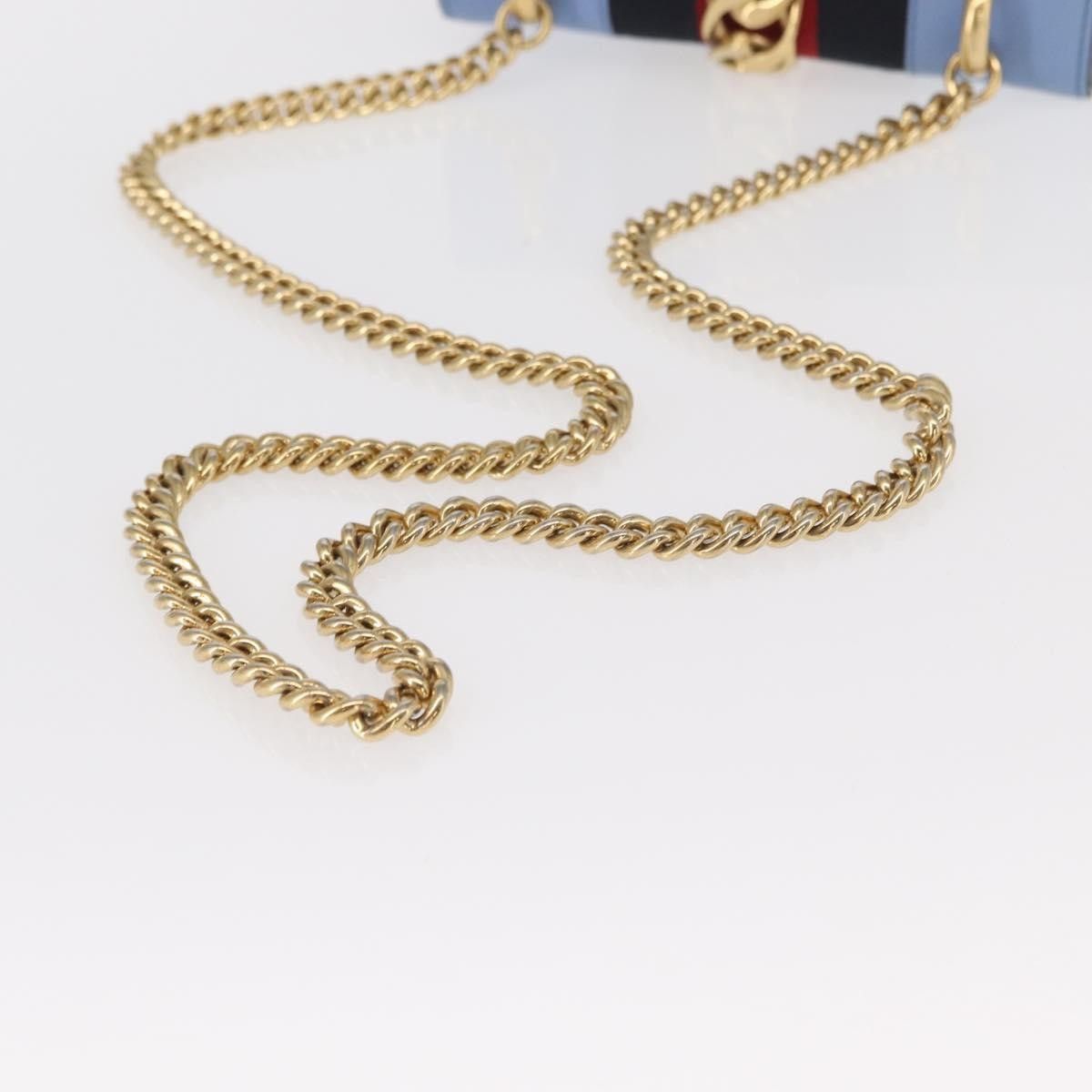 Gucci Gucci Sylvie Chain Shoulder Bag Leather Size ONE SIZE - 8 Thumbnail