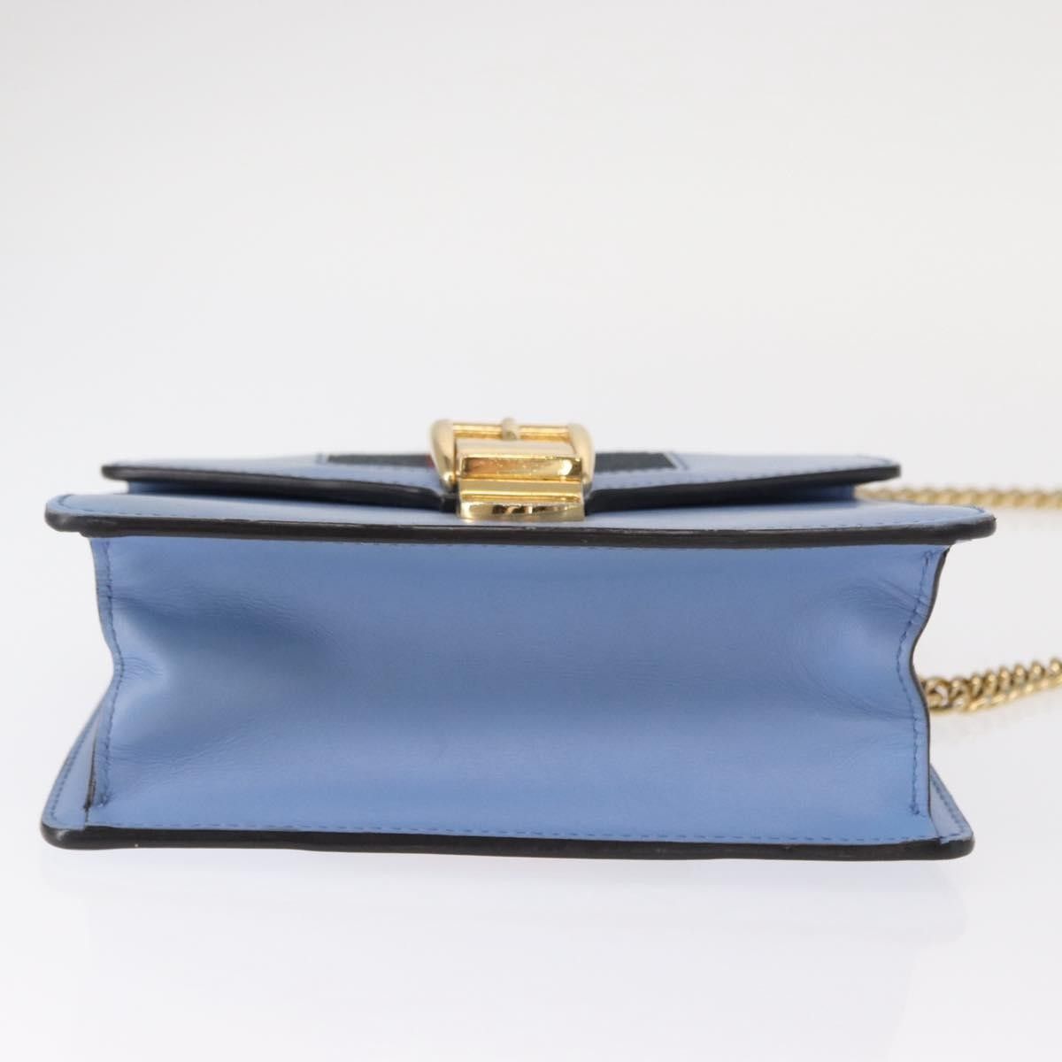 Gucci Gucci Sylvie Chain Shoulder Bag Leather Size ONE SIZE - 18 Thumbnail