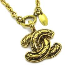 Chanel Chanel Vintage Quilted CC Pendant Metal Size ONE SIZE - 2 Thumbnail