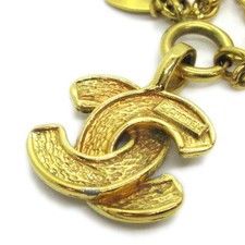 Chanel Chanel Vintage Quilted CC Pendant Metal Size ONE SIZE - 3 Thumbnail