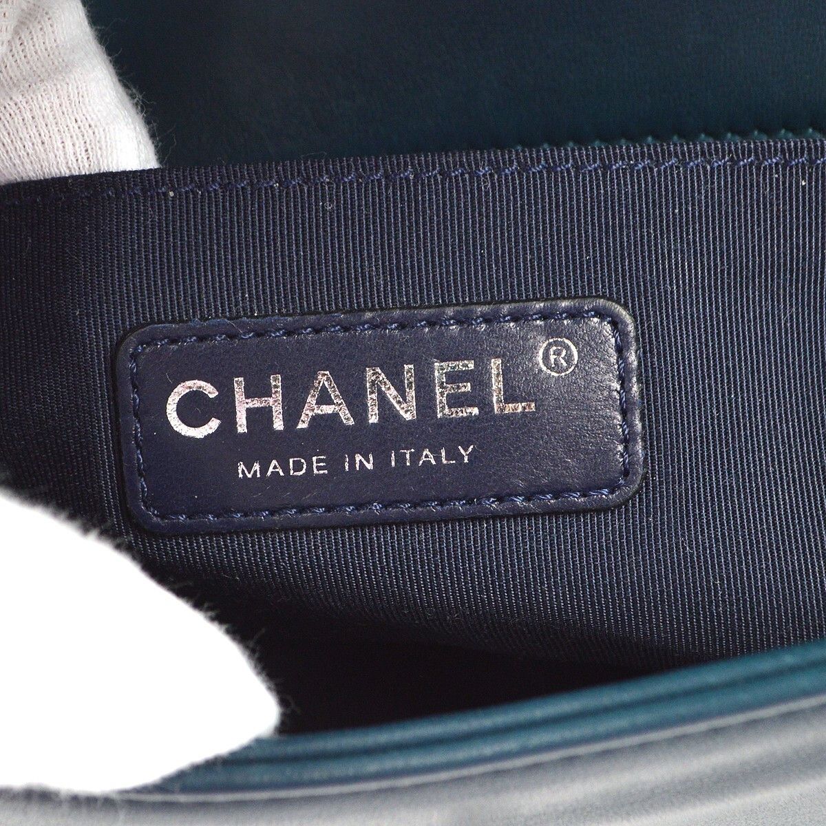 Chanel Chanel Boy Flap Bag Quilted Tweed with Velvet Size ONE SIZE - 4 Thumbnail