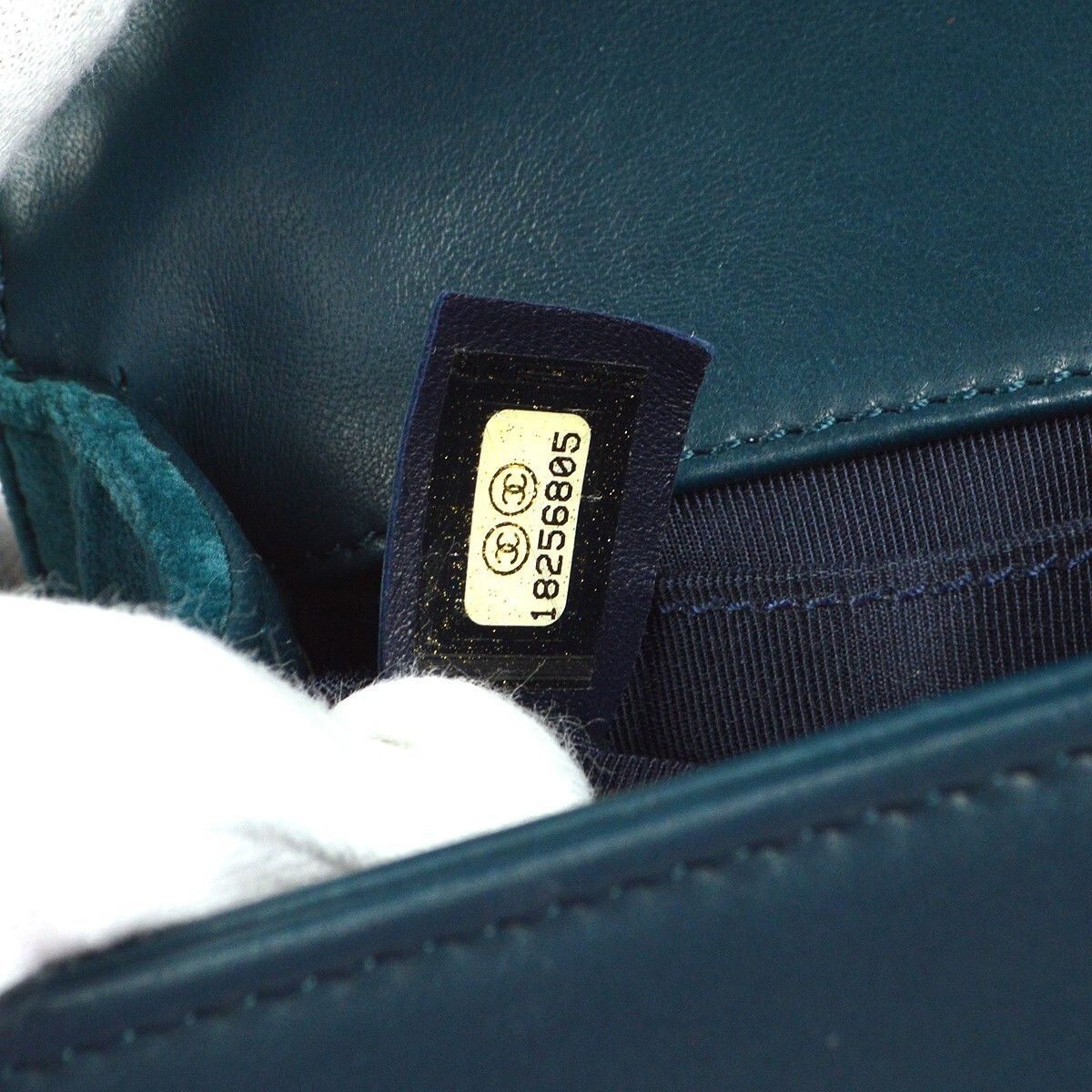Chanel Chanel Boy Flap Bag Quilted Tweed with Velvet Size ONE SIZE - 5 Thumbnail