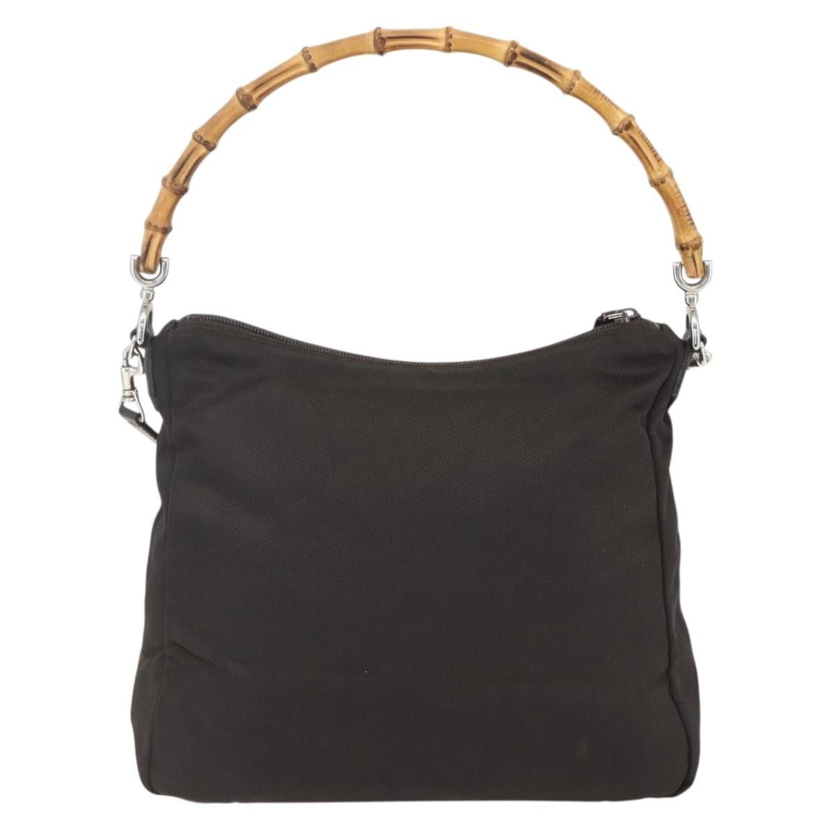 Gucci Gucci Vintage Handbag Nylon Size ONE SIZE - 2 Thumbnail