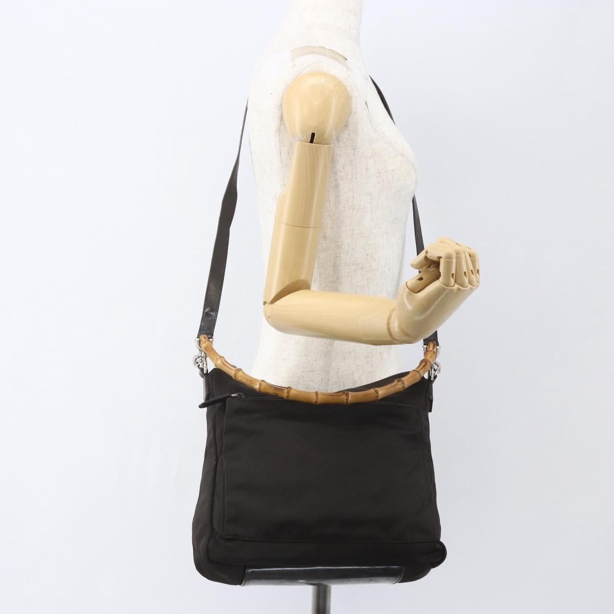 Gucci Gucci Vintage Handbag Nylon Size ONE SIZE - 15 Thumbnail